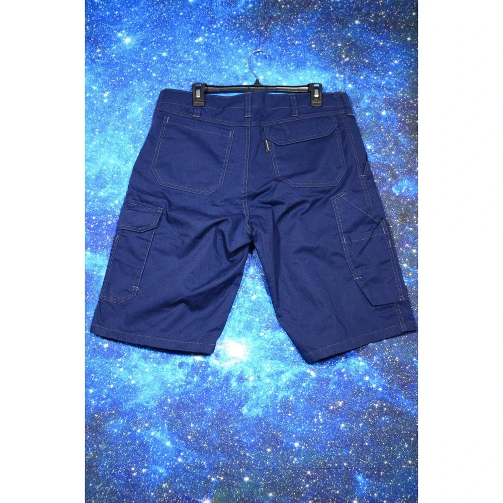 Bjornklader Shorts Mens 54 Blue Cargo Workwear Multi Pocket‎ Utility Durable